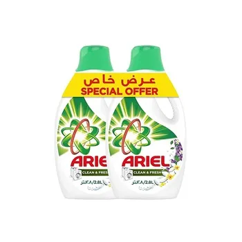 Ariel Heavy Duty Liquid Lavender 2.8 ltr Dual Pack