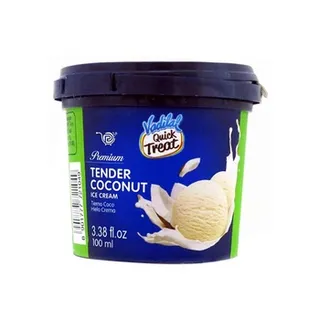 Vadilal Tender Coconut Ice Cream  Quick Treat 100ml