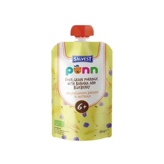 Salvest Ponn Organic 4 Grain Porridge 110g