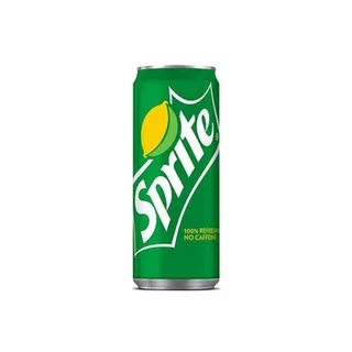 Sprite Regular Lemon Lime Flavoured Carbonated Soft Drink Can 330ml