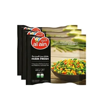 Al Ain Mixed Vegetables 3 x 400g
