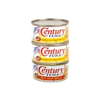 Century Tuna 2 Hot & Spicy +1 Vegetable Oil 180g