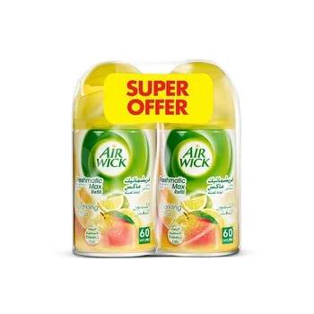 Air Wick Air Freshener Freshmatic Refill Sparkling Citrus 2X 250ml
