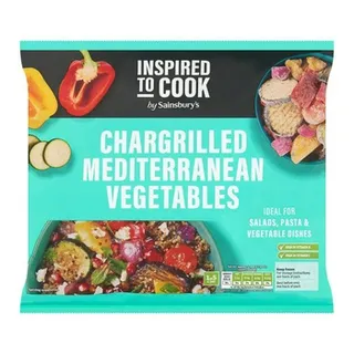 Sainsburys Chargrilled Mediterranean Vegetables 500g