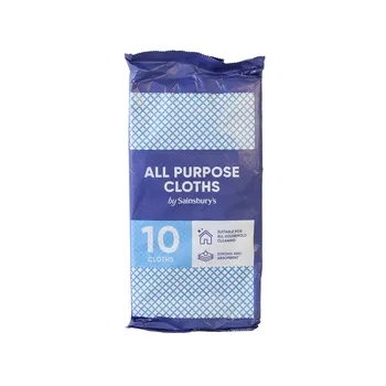 Sainsburys 10 All Purpose Cloths