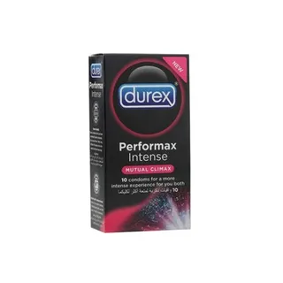 Durex Performax Intense / Mutual Pleasure Condom 10s