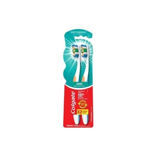 Colgate 360 Soft Multipack Toothbrush Pack of 2