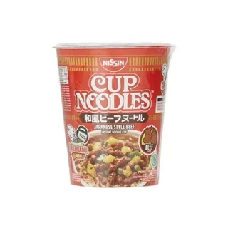 Nissin Cup Noodles Jap Style Beef 66g