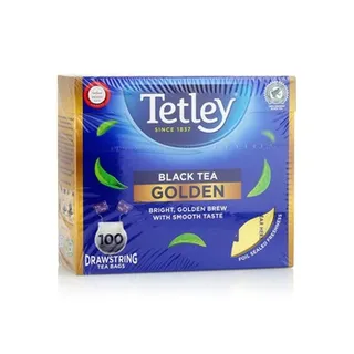 Tetley Black Tea Bags Light 100 x 2g