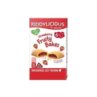 Kiddylicious Strawberry Fruity Bake 132g