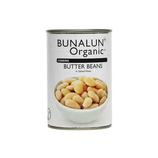Bunalun Organic Butter Beans 400g