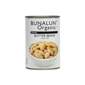 Bunalun Organic Butter Beans 400g