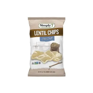 Simply7 Chips Lentil Sea Salt 3.65Oz