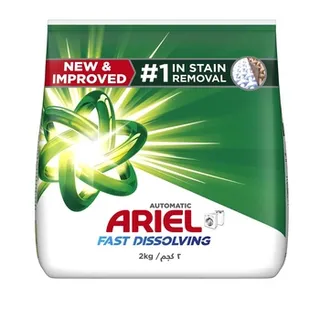 Ariel Fast Dissolving Laundry Detergent Powder 2kg