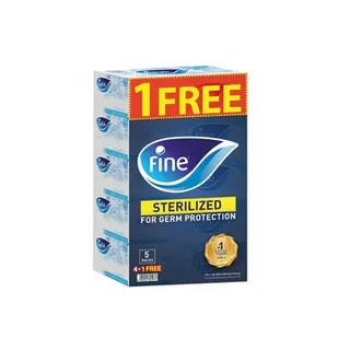 Fine Facial Tissues Classic 4+1 170X2Ply