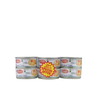 Family Light Meat Tuna Flake 6 x 185g