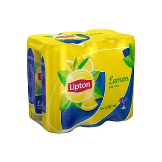 Lipton Lemon Ice Tea Non - Carbonated Refreshing Drink 6 x 320ml