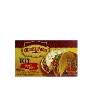 Old El Paso Hard & Soft Taco Dinner Kit 323g