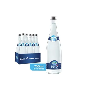 أل عين جلاس بوتل ستيل ووتر 750ml باك أوف 6