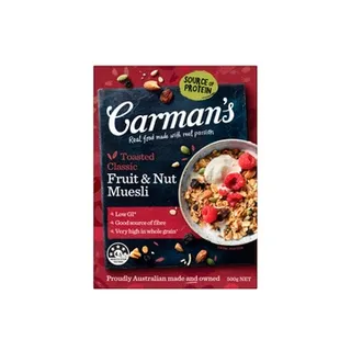 Carmans Classic Fruit & Nut Muesli 500g
