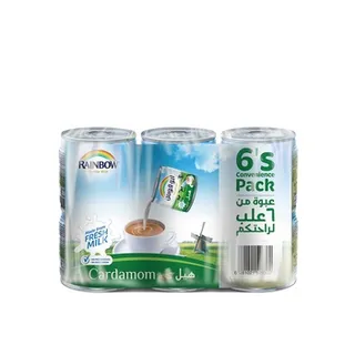 Rainbow Cardamom Evaporated Milk 6 x 170g