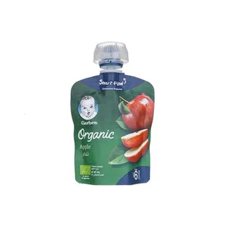 GERBER Organic Apple Puree Baby Food 90g
