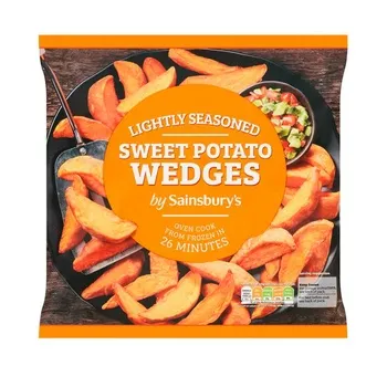 Sainsburys Sweet Potato Wedges 500g