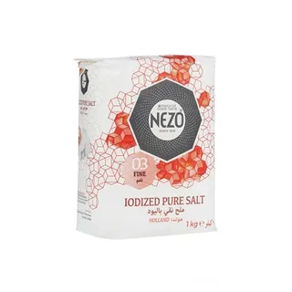 Nezo Iodized Pure Salt Red Packet 1kg