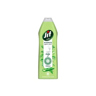 Jif Pure Hiking Dishwashing Liquid Aloe Vera And Mineral Salt 750ml