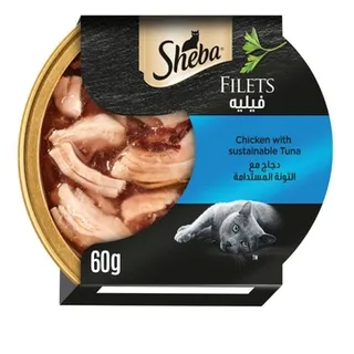 Sheba Filets Chicken & Tuna 60g