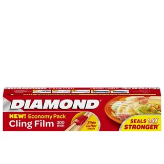 Diamond Cling Film Economy Pack 300mm