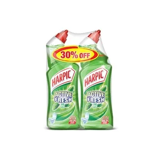 Harpic Fresh Liquid Toilet Cleaner Pine Scented 750ml Pack Of 2