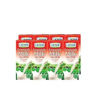 Lacnor Full Cream 8 x 180ml