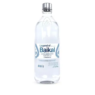 Legend Of Baikal Natural Mineral Bottled Glass Water Carbonated 750ml