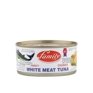 Family White Meat Tuna Chunk In Vegetable Oil 185g