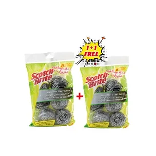 Scotch Brite Metal Spiral 6s 1+1