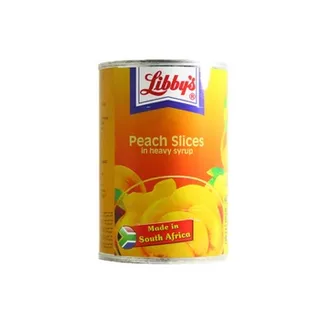 Libbys Yellow Cling Sliced Peaches 420g