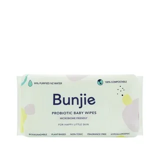 Bunjie Baby Wipes Single Pack 80 Sheets