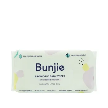 Bunjie Baby Wipes Single Pack 80 Sheets