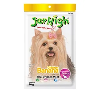 Jerhigh Chicken Banana Stick 70g