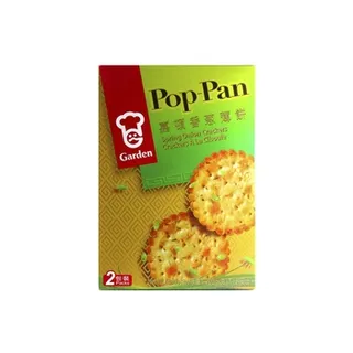 Garden Pop Pan - Spring Onion Crackers 200g