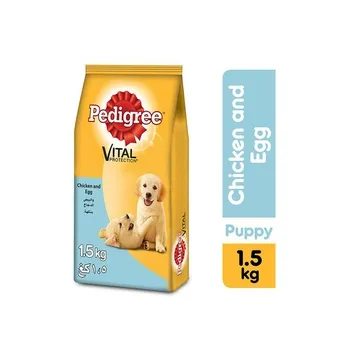 Pedigree Chicken & Eggs Dry Dog Food (Puppy) 1.5kg