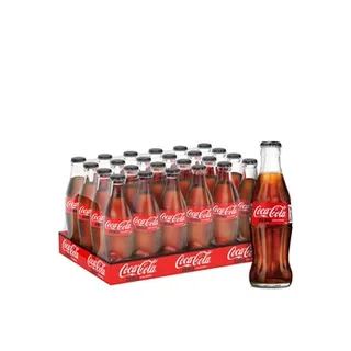 كوكا كولا زيرو كالوريز مشروب غازي زجاجة 24X290ml