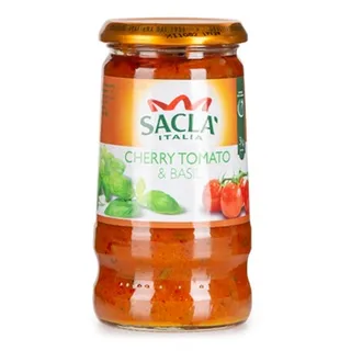 Sacla Cherry Tomato & Basil Pasta Sauce 350g