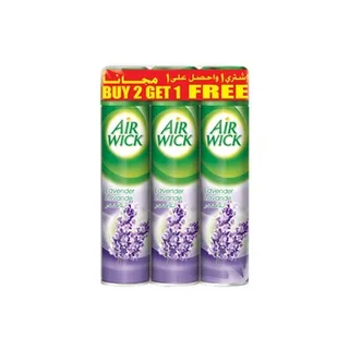 Air Wick Air Freshener Aerosol Lavender 300ml Pack of 3