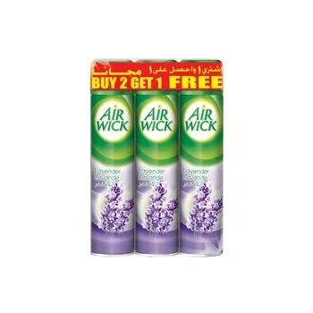 Air Wick Air Freshener Aerosol Lavender 300ml Pack of 3