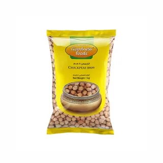 Goodness Foods Chickpeas 8mm 1kg