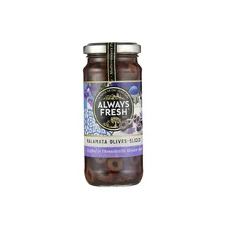 Always Fresh Kalamata Olives Sliced 220g