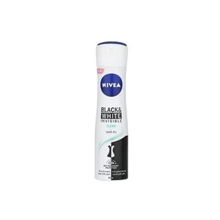 نيفيا ديو سبراي أسود وأبيض كلين للسيدات 150ml