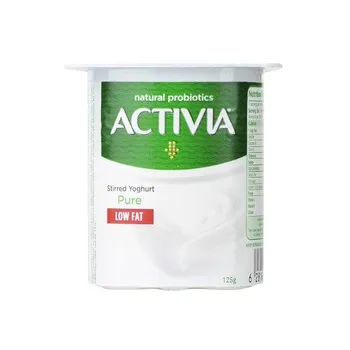 Activia Plain Yog Low Fat 125g